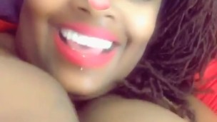 Cute Tittie Bear Plays With Humongous Titts
