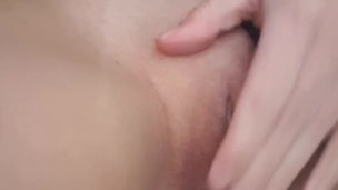 Gentle teasing, getting pussy nice and wet and ready
