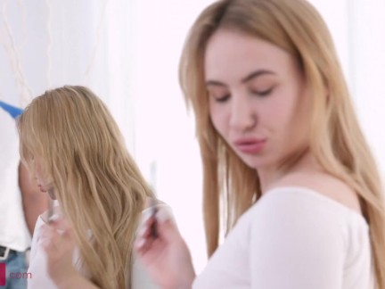 Slim4K - Sexy cutie Bella Mur double penetrated