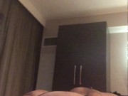 Latina BBW rubbing phat pussy