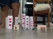 BBW GIANTESS VS TINY - Screenshot 14 of 16 - Bbw