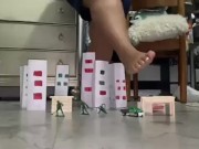 BBW GIANTESS VS TINY - Screenshot 16 of 16 - Foot Fetish