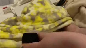 Fucking myself with my vibrator 