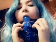 taking off my mask to show a surprise pt.1