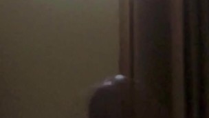 big dick window exhibitionist being watched from a balcony 