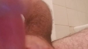 Just the hot Cumshot closeup moaning while I jackoff
