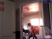 Thot in Texas Thot sucking and shaking BBW Ass and titties wobble lapdance 7/16