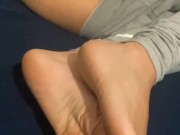 Teen Girl Feet play - Perfect Ass