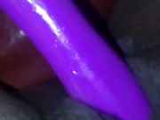 Playing with my hairy pussy  2/16