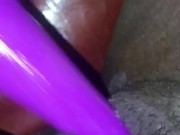 Playing with my hairy pussy  3/16