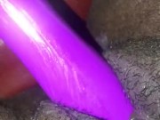 Playing with my hairy pussy  5/16