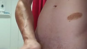 Before shower
