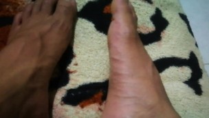 My feet after walking 2 hours