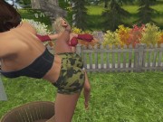 Pantyhose Neighbors Catfight Phantasy 5/16