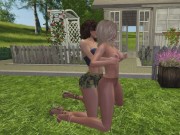 Pantyhose Neighbors Catfight Phantasy 7/16