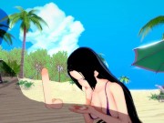 [One Piece] Hancock Boa(3d hentai) 4/16