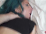 Fuck me stepdaddy cum inside me daddy hard rough sex with big tits stepdaughter POV WHORNY FILMS 9/16