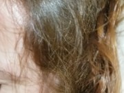 Slut wife Squirting from toy and cock DP and gets  a big cock facefuck with CIM 13/16