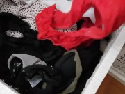 Panty Drawer from step sister - so many panties