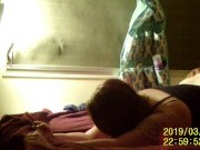 Fan cums in my pussy from behind 14/16