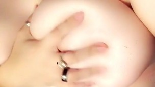 Sucking on tits