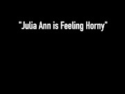 Titty Fucking Milf Julia Ann Mouth, Booby & Hand Fucks Dick! 1/16