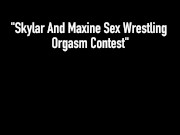 Skylar Harris & Cambodian Cougar Maxine X Fight For Hot Sex! 1/16