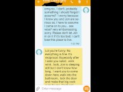  roommates fiancee watching me jack off and takes a facial(New content at onlyfans/cplnxtdoor_vip) 1/16