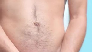 Huge Cumshot From Sexy Young Man's Girthy Cock!