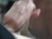 CUM ONTO TITS, Teen Pulsating Orgasm After Sensual Blowjob Warm Cumshot 4K 13/16