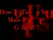 How To Tie Up Your Male Partners Genitals? 2/16