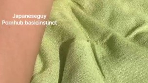 Big cock at the beach - sunbathing - big hanging balls -under the sun - outdoor - big soft cock dick