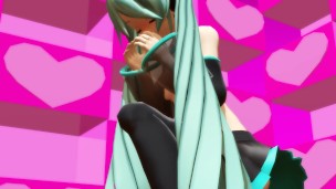 MMD ミクのおっぱいダンス