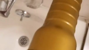 Short snapchat video fucking fleshlight and cumming