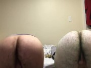 Butt shaking compilation with clone