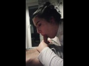 College Teen Slut Sucking Dick While Parents Are Gone 12/16