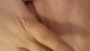 Creaming on my pretty pink dildo