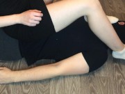 Fuck girl white sock, sockjob and pov show socks, smell socks and domination 7/16