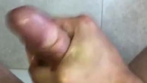 Cumshot very fast jerk off Big cock 