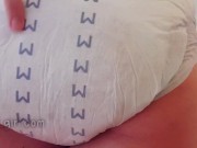 Emma ABDL - funny diaper video with diaper sounds 11/16