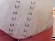 Emma ABDL - funny diaper video with diaper sounds 15/16