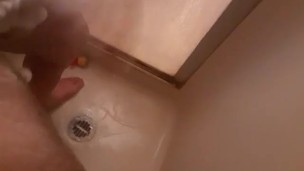  covering my big dick in soap
