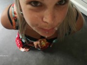 The best quick blowjob she swallows  15/16