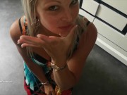 The best quick blowjob she swallows  16/16