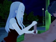 Castlevania - Sex with Vampire Carmilla (3D Hentai) 3/16