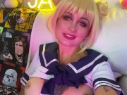 Himiko Toga Pissing, Deepthroat and Anal and Pussy Masturbation to Squirt