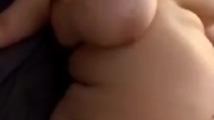BBW Belly Play Big Tits Slow Motion