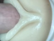 Fleshlight. Tight gripping pussy. 15/16