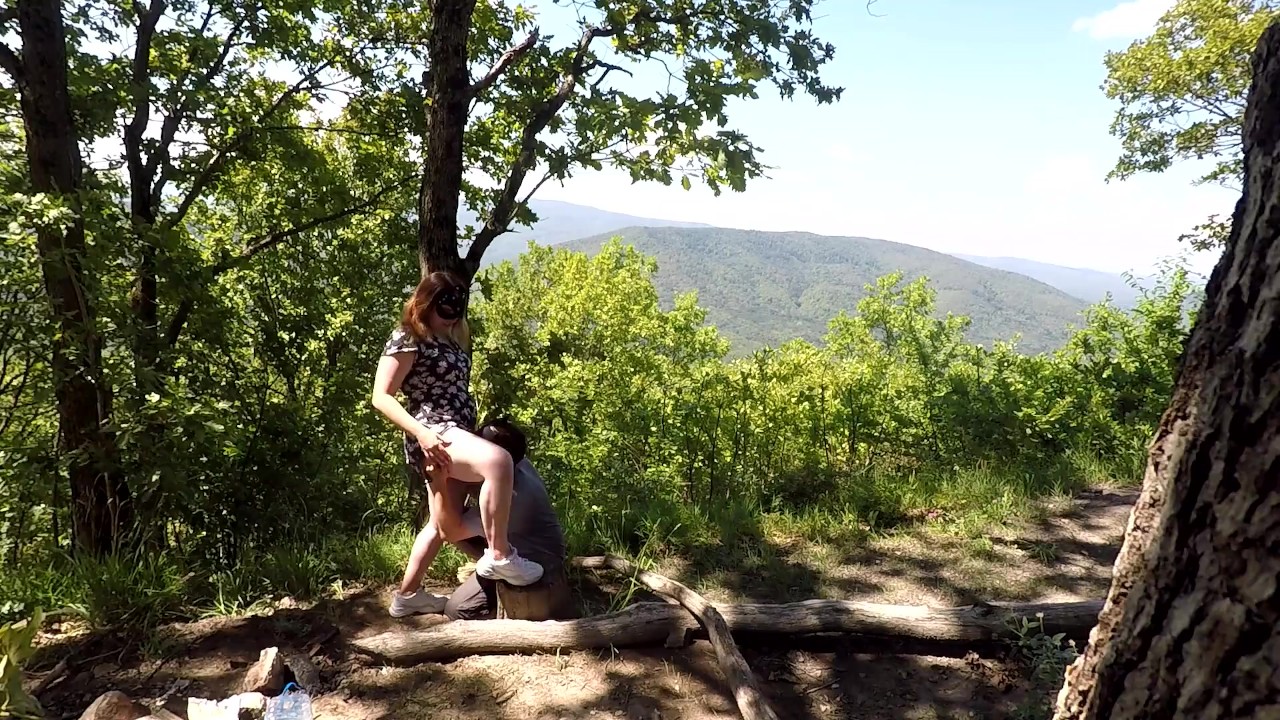 Public sex on the mountain, cunnilingus + sperm kiss - Free Sex Video - RedTube
