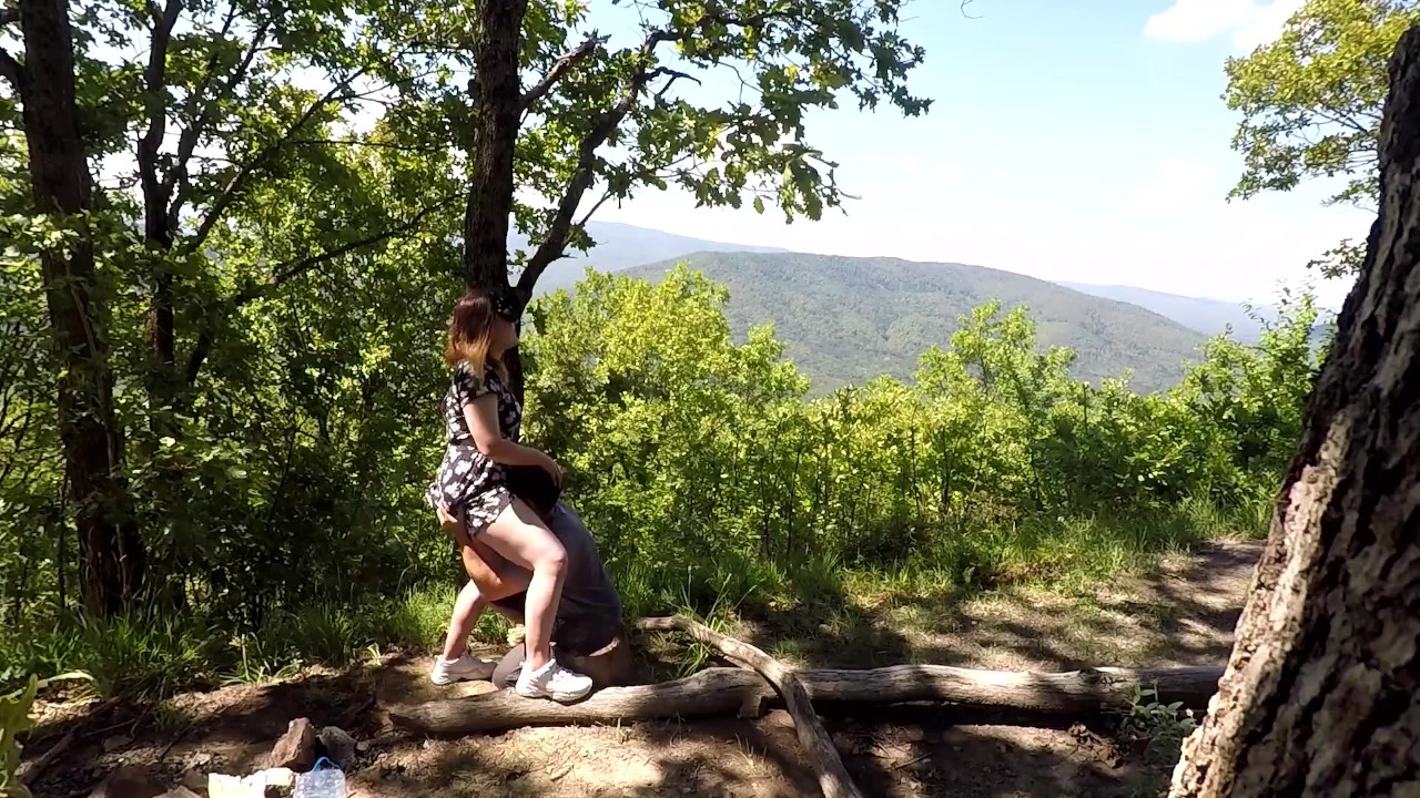 Public sex on the mountain, cunnilingus + sperm kiss - Free Sex Video - RedTube